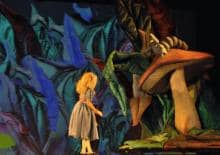 Alicja w Kraine Czarów w Teatrze Lalek Arlekin