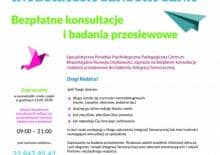 Bezpłatne konsultacje i badania przesiewowe