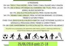 Dzień Sportu w zabłockim parku