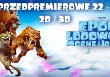 „Epoka Lodowcowa: Mocne uderzenie” w kinie Atlantic