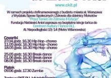 Przez taniec do zdrowia -  z Centrum Kultury i Tańca Oll