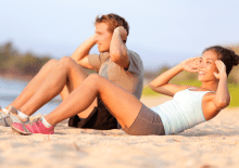 Bezpłatne treningi na plaży ZaZoo Beach Bar z CityFit