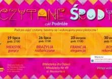 Czytane Środy - podróże po świecie, spotkania dla dzieci