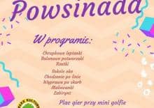 Powsinada - rodzinna impreza w Parku Kultury w Powsinie