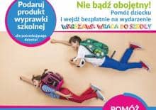 "Warszawa wraca do szkoły" - event dla dzieci i rodziców