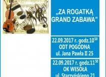 "Za rogatką grand zabawa" koncert dla dzieci
