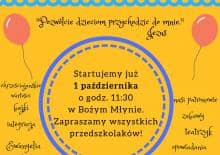 Boży Młyn - niedzielna szkółka dla dzieci