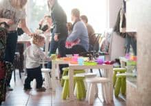 Kreatywne Maluszki - zajęcia pokazowe w Cafe Leniwiec