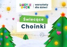 Świecące choinki  - warsztaty dla dzieci