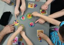 "Niewidzialna biblioteka - spotkania przy planszy"