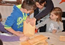 Ptaki dziuplaki warsztat przyrodniczy dla rodzin z dziećmi