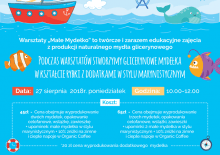 Warsztaty mydlarskie z motywem marynistycznym