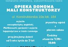 Mali Konstruktorzy - grupa żłobkowa - nabór - opieka jak w domu!