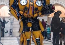 Galeria Figur Stalowych - spotkanie z żywym autorobotem