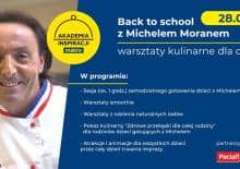 Back to school z Michelem Moranem - warsztaty dla dzieci