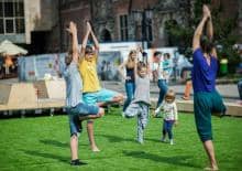 Piknik rodzinny IKM w Parku Uphagena