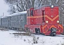 Stacja Muzeum - mikołajki z wąskotorówką 2019