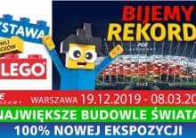 Nowa wystawa budowli z klocków Lego - PGE Narodowy
